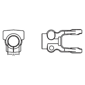 Weasler® - 35 Series North American Clamp Yoke