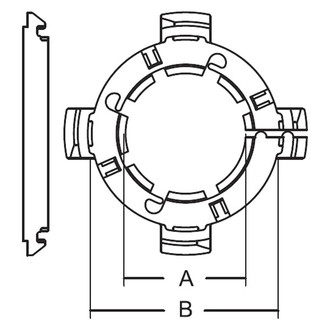 Weasler® - 2400 Series Walterscheid Metric Shaft Shield Bearing Kit