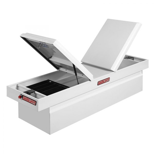 Weather Guard® - Standard Dual Lid Gull Wing Crossover Tool Box