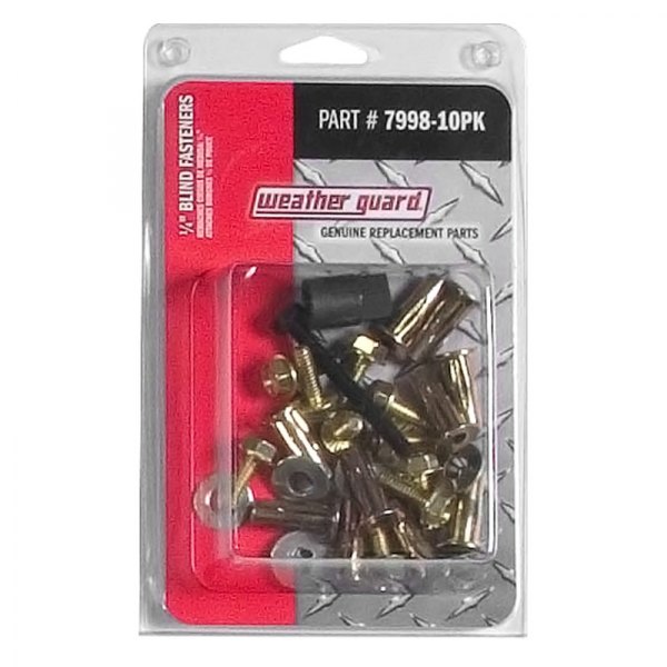Weather Guard® - 1/4" Blind Fasteners with Bolts, Washers and Installation Tool