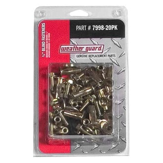 Weather Guard® - 1/4" Blind Fasteners with Bolts, Washers and Installation Tool