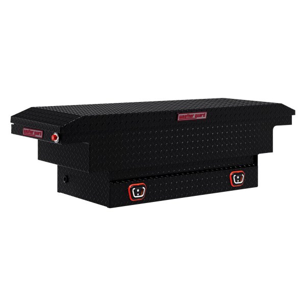 Weather Guard® - Low Profile Stair Notches Single Lid Crossover Tool Box