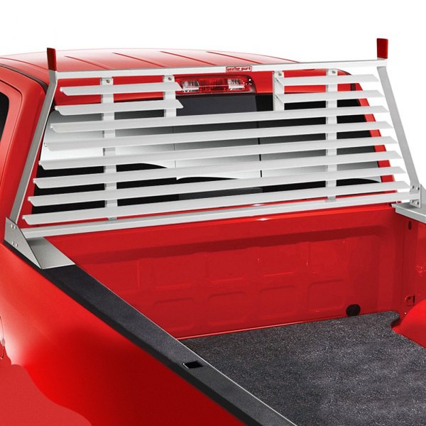 Weather Guard® - PROTECT-A-RAIL™ White Louvered Cab Protector
