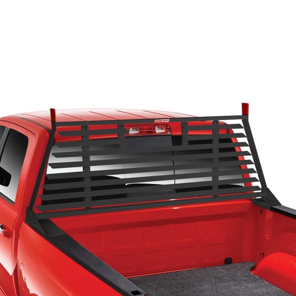 Weather Guard® - PROTECT-A-RAIL™ Black Louvered Cab Protector