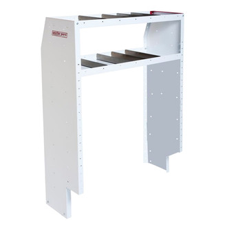 Weather Guard® - 42" x 60" x 16" Heavy Duty Shelf unit with Lockable Door Module