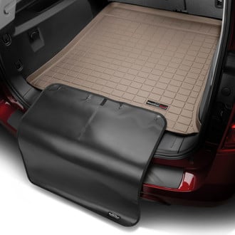 WeatherTech® - Tan Cargo Liner with Black Bumper Protector
