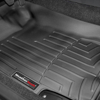 WeatherTech® - DigitalFit™ 1st Row Black Molded Floor Liners