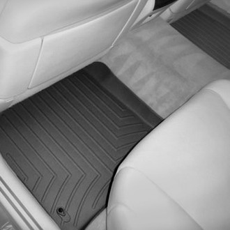 WeatherTech® - DigitalFit™ 2nd Row Black Molded Floor Liners