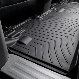 WeatherTech® - DigitalFit™ 2nd Row Black Molded Floor Liner