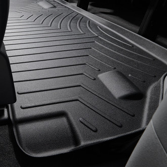 WeatherTech® - DigitalFit™ 3rd Row Black Molded Floor Liner