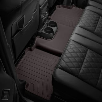 WeatherTech® - DigitalFit™ 2nd & 3rd Row Cocoa Molded Floor Liner