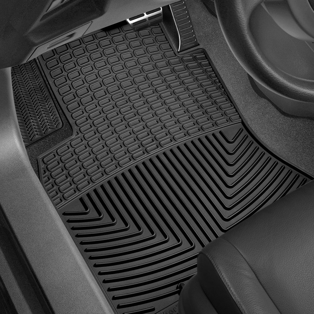 WeatherTech All-Weather Floor Mats for Enclave Traverse Acadia 1st Row Grey 