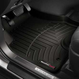 WeatherTech® - DigitalFit™ 1st Row Black Molded Floor Liners