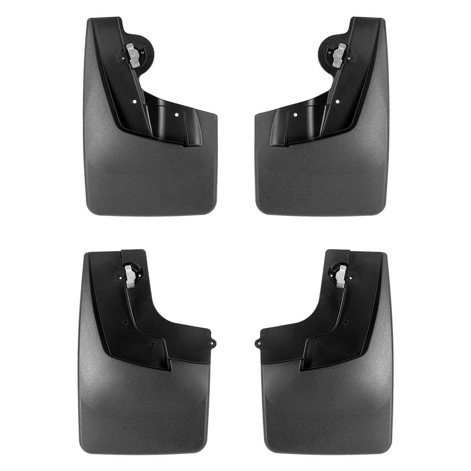 Weathertech® 110171-120171 - Black Mud Flap Kit