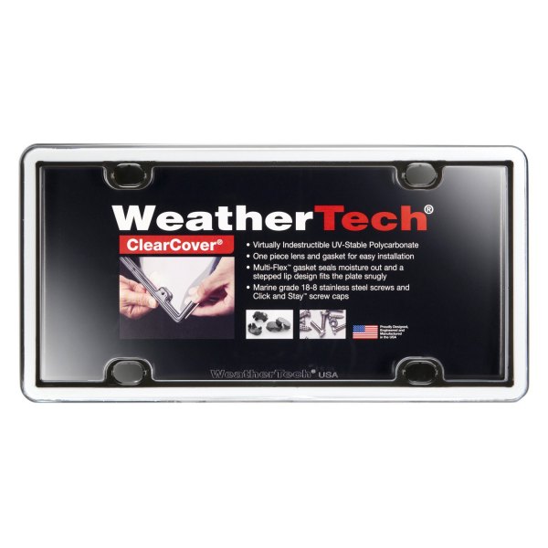 WeatherTech® - ClearCover® License Plate Frame