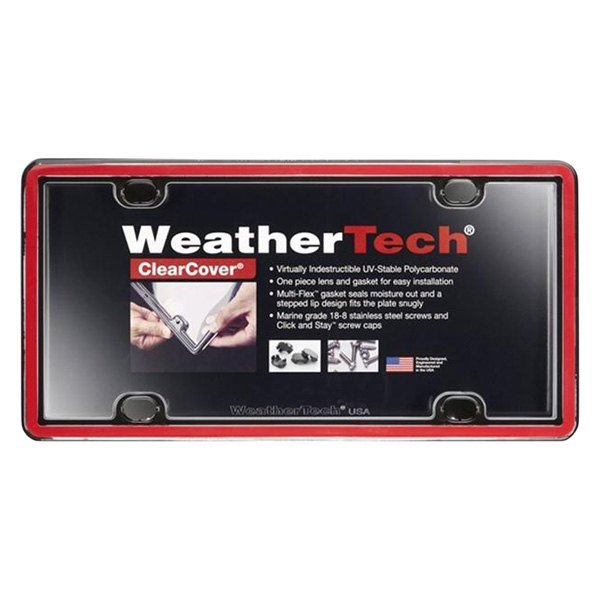 WeatherTech® - ClearCover® License Plate Frame