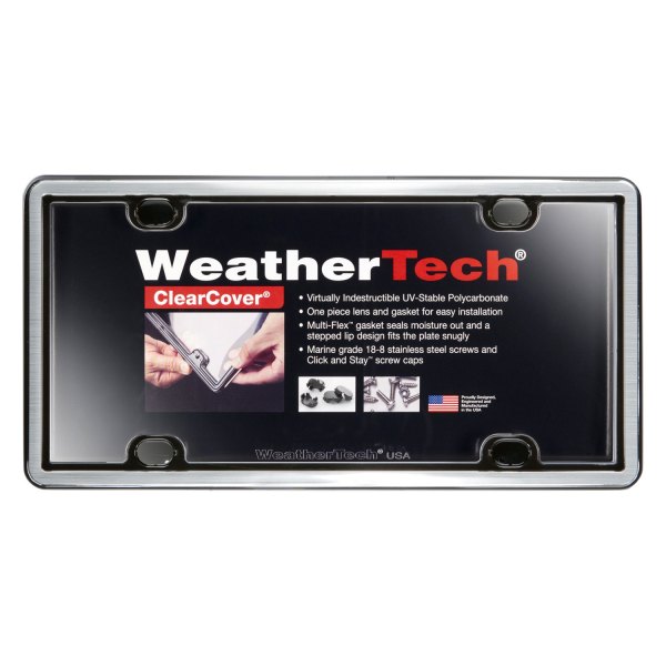 WeatherTech® - ClearCover® License Plate Frame