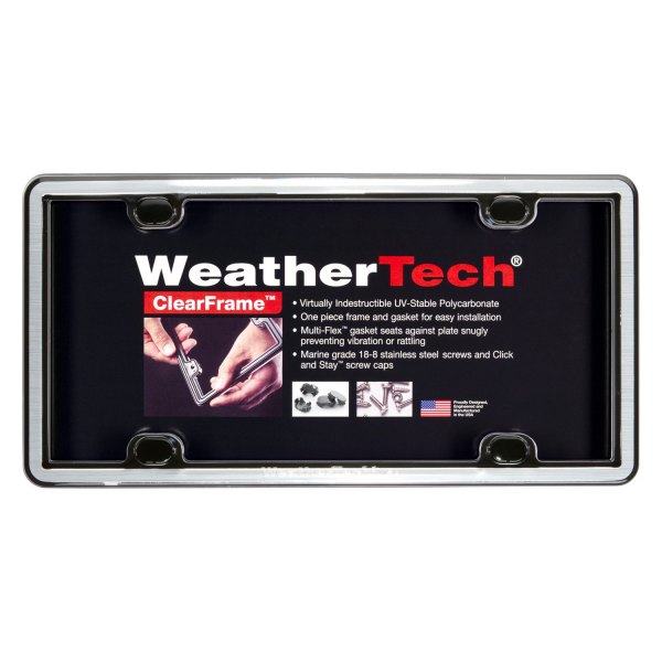 WeatherTech® - ClearFrame™ License Plate Frame