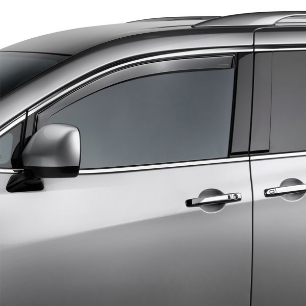 WeatherTech® - In-Channel Dark Smoke Front Side Window Deflectors