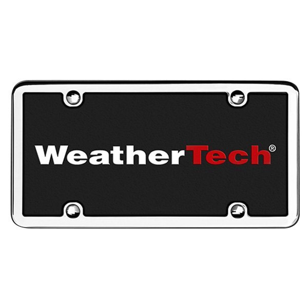 WeatherTech® - StainlessFrame License Plate Frame