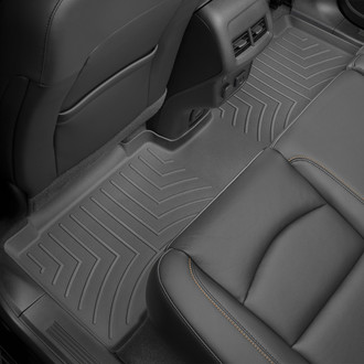 WeatherTech® - DigitalFit™ 2nd Row Black Molded Floor Liner