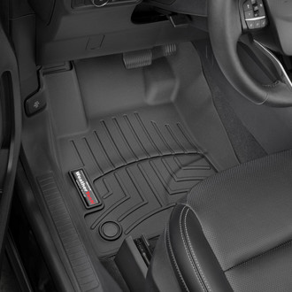WeatherTech® - DigitalFit™ 1st Row Black Molded Floor Liners