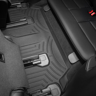 WeatherTech® - DigitalFit™ 3rd Row Black Molded Floor Liner