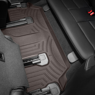 WeatherTech® - DigitalFit™ 3rd Row Cocoa Molded Floor Liner