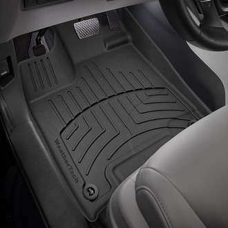 WeatherTech® - 1st Row Black HP Floor Liners