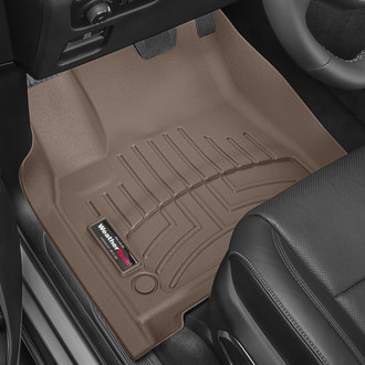 WeatherTech® - DigitalFit™ 1st Row Tan Molded Floor Liners