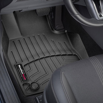 WeatherTech® - DigitalFit™ 1st Row Black Molded Floor Liners