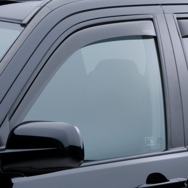 WeatherTech® - In-Channel Dark Smoke Front Side Window Deflectors