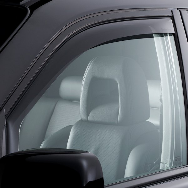 WeatherTech® - In-Channel Dark Smoke Front Side Window Deflectors