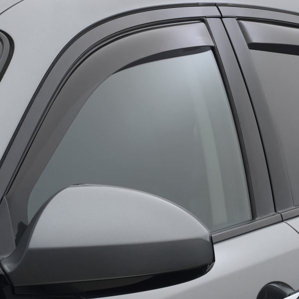WeatherTech® - In-Channel Dark Smoke Front Side Window Deflectors