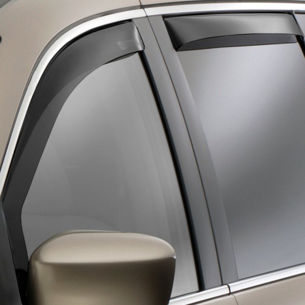 WeatherTech® - In-Channel Dark Smoke Front Side Window Deflectors