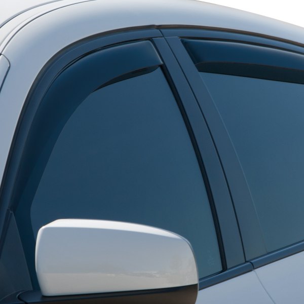 WeatherTech® - In-Channel Dark Smoke Front Side Window Deflectors