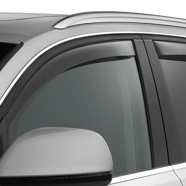 WeatherTech® - In-Channel Dark Smoke Front Side Window Deflectors