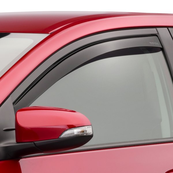 WeatherTech® - In-Channel Dark Smoke Front Side Window Deflectors