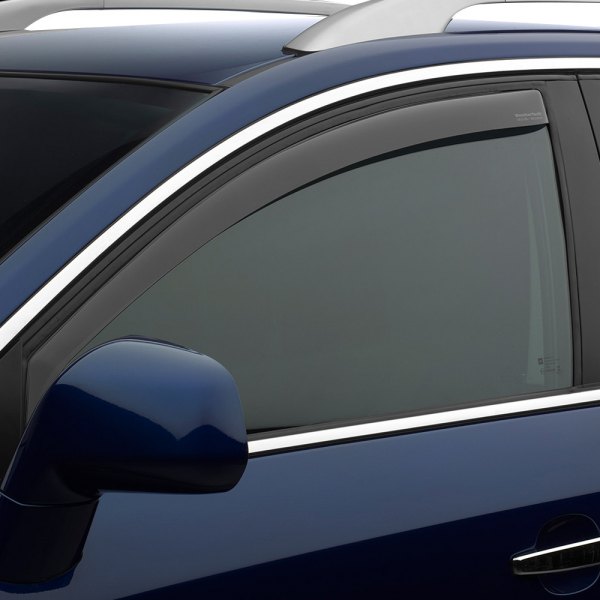 WeatherTech® - In-Channel Dark Smoke Front Side Window Deflectors