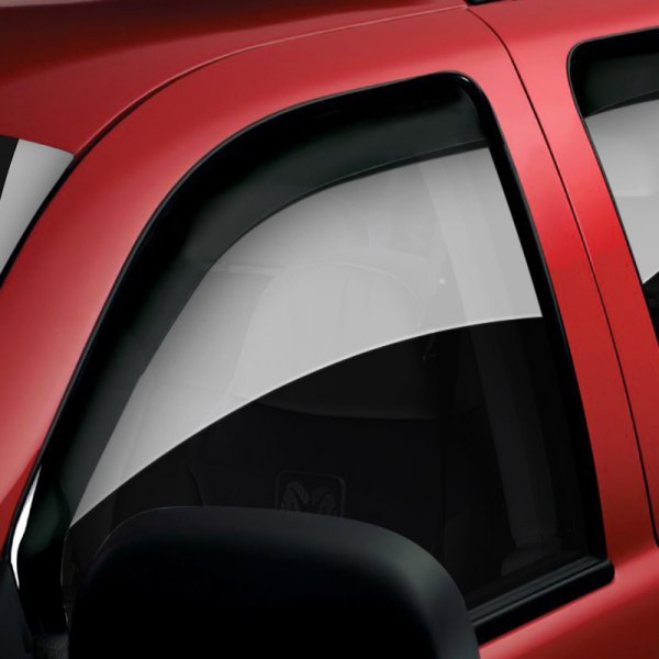 WeatherTech® - In-Channel Dark Smoke Rear Side Window Deflectors