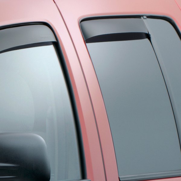 WeatherTech® - In-Channel Dark Smoke Rear Side Window Deflectors