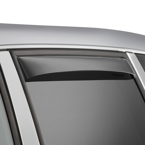 WeatherTech® - In-Channel Dark Smoke Rear Side Window Deflectors