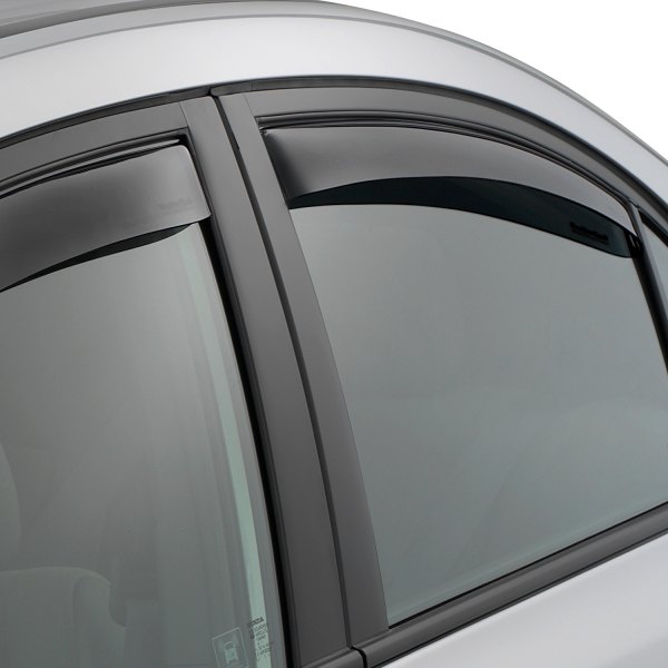 WeatherTech® - In-Channel Dark Smoke Rear Side Window Deflectors