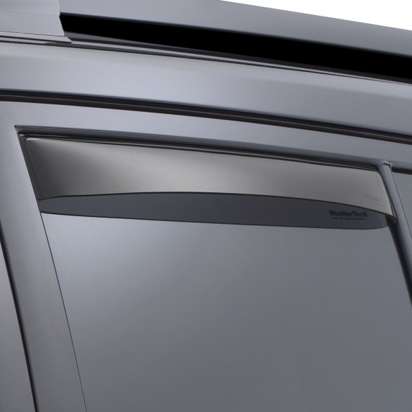 WeatherTech® - In-Channel Dark Smoke Rear Side Window Deflectors