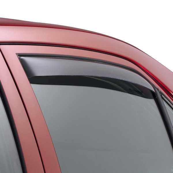 WeatherTech® - In-Channel Dark Smoke Rear Side Window Deflectors