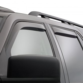 WeatherTech® - In-Channel Dark Smoke Side Window Deflectors