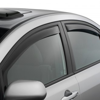 WeatherTech Custom Fit Sunroof Wind Deflectors for Honda Civic Coupe/Si Coupe Dark Smoke