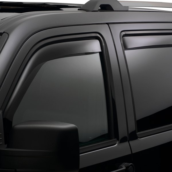 WeatherTech® - In-Channel Dark Smoke Front and Rear Side Window Deflectors