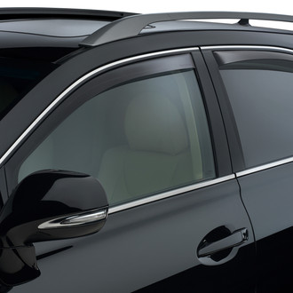 WeatherTech® - In-Channel Dark Smoke Front and Rear Side Window Deflectors