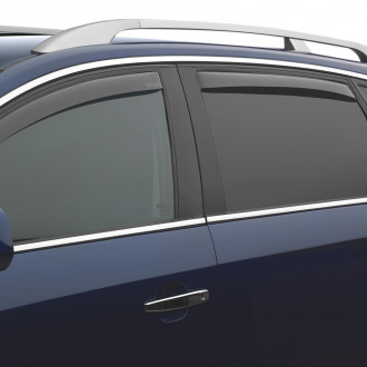 4-Piece Window Visor Rain Guards For Kia K3 Forte Sedan 2014-2018 - Ventilation Deflectors